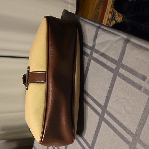 Etienne Aigner EUC Linen Canvas Medium Purse - Picture 6 of 12